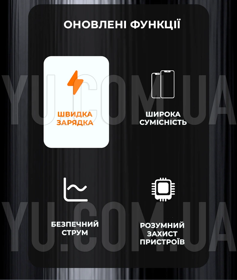 Зовнішній акумулятор power bank 30000мАг 100Вт KP KG-300 з ліхтариком Зовнішній акумулятор power bank 30000мАг 100Вт KP KG-300 з ліхтариком